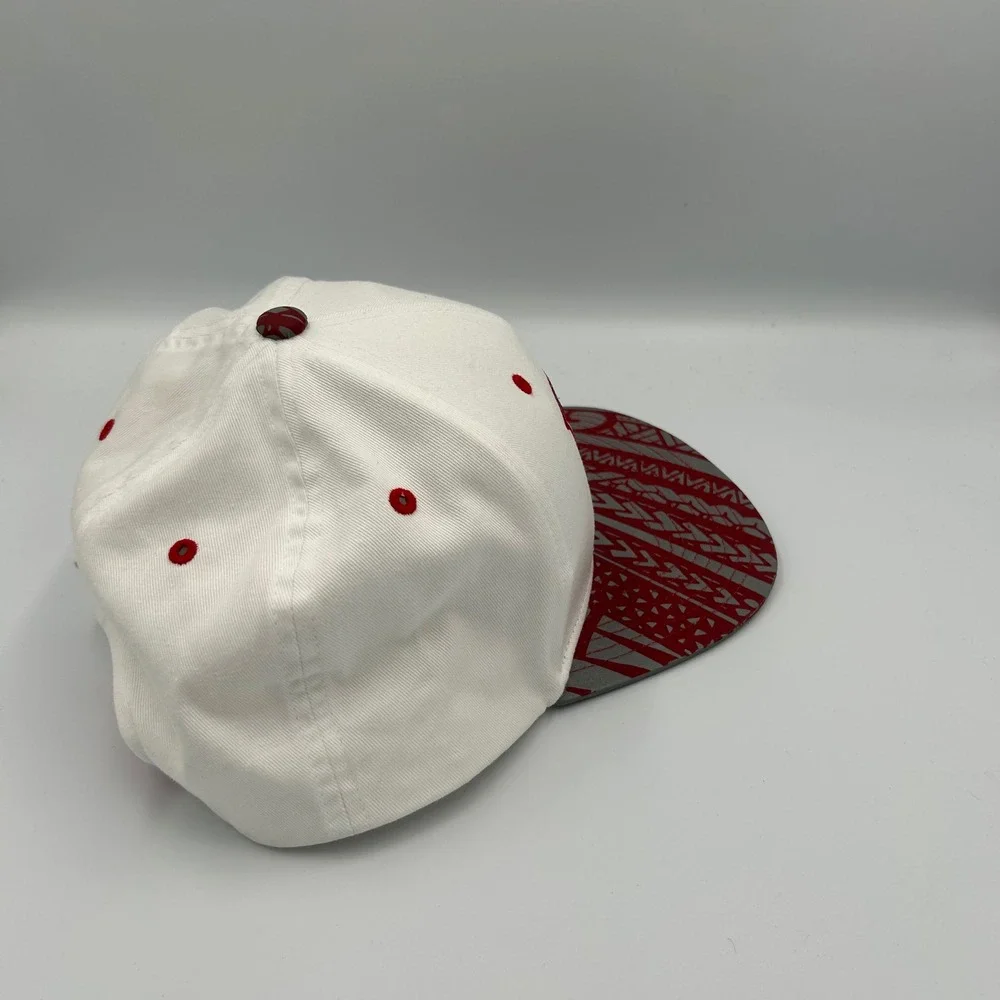 Zephyr WKU Hat Mens OSFA White Red Tribal Print Snapback Cap